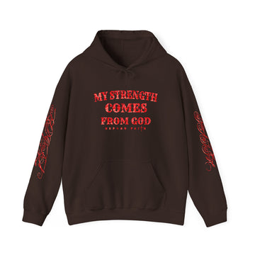 'My Strength Comes From God' Hoodie