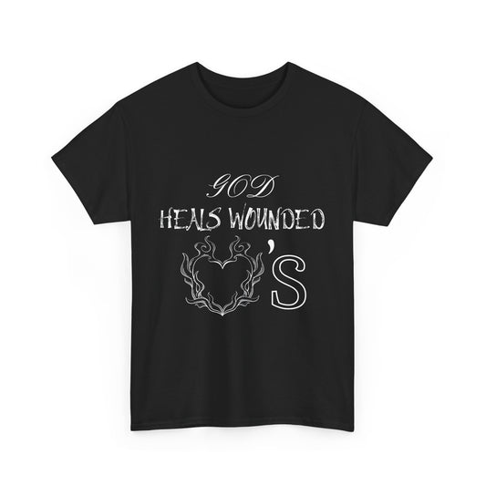 'God Heals Wounded Hearts' Tee